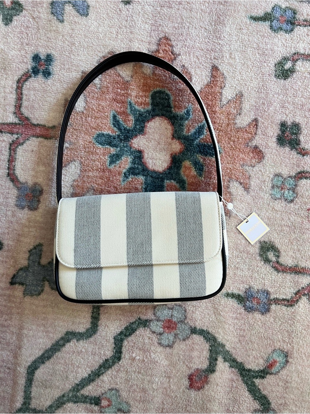 NWT Positano Striped Shoulder Bag